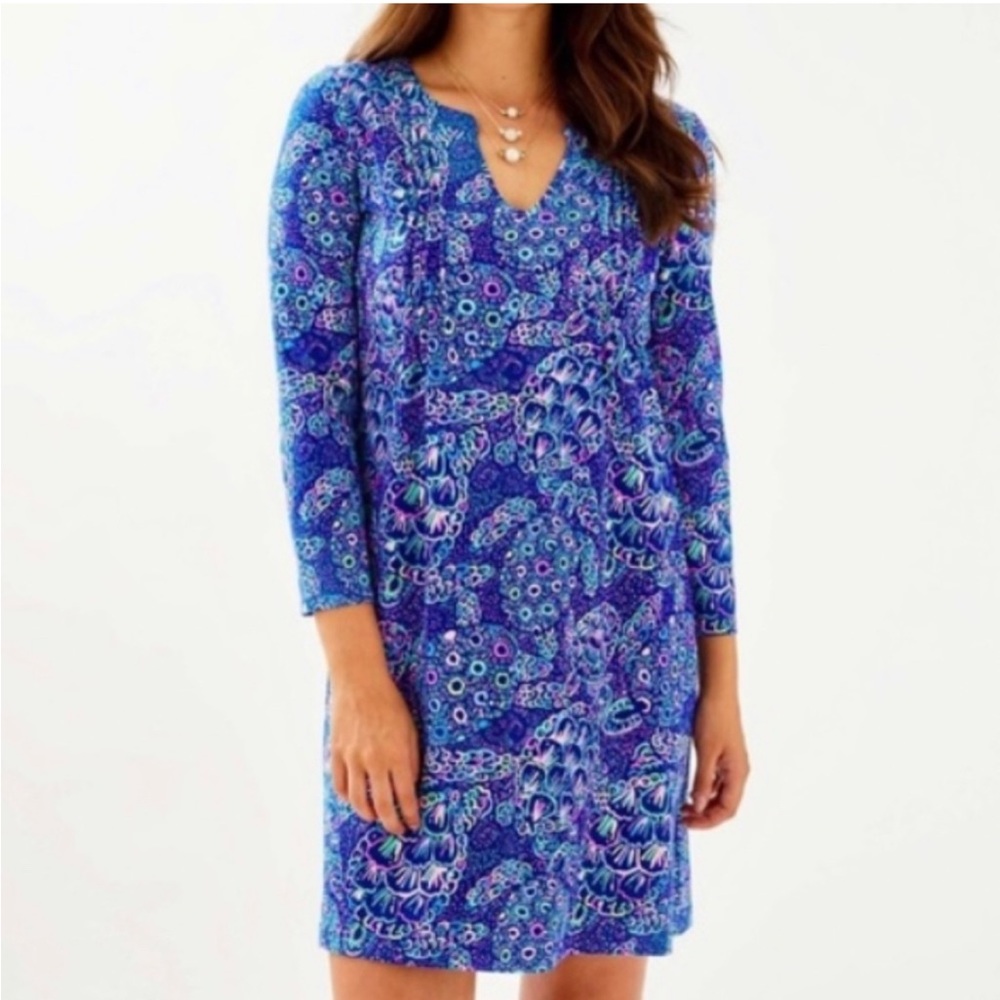 Lilly Pulitzer turtle print dress
